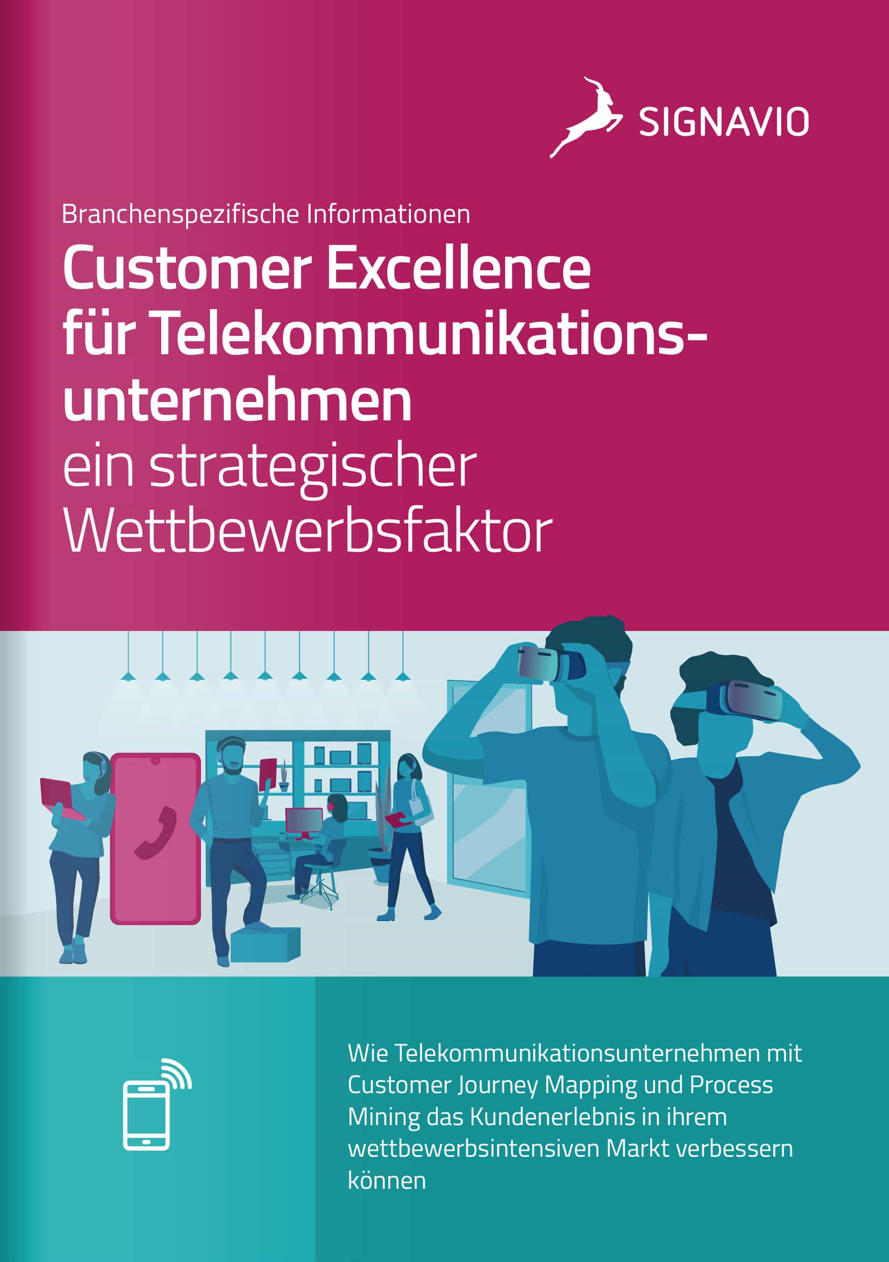 Titelbild客户卓越的皮毛Telekommunikationsunternehmen